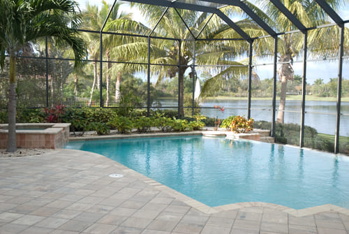 Pool Cage Rescreening