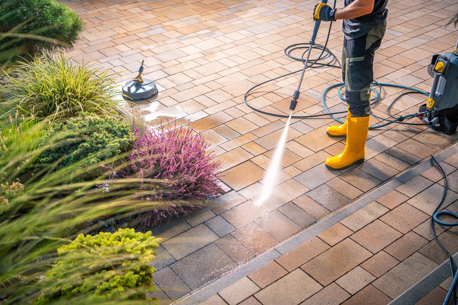 Paver Cleaning & Restoration